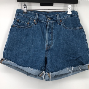 Vintage Levi's 501‎ Daisy Duke Denim Shorts button fly. Raw hemp size 28…#7